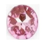 Silicone Anal Plug with Acrylic Base, Multiple Colors (Black-Pink)