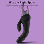 Thrusting Realistic Vibrators Dildo - Led Display G Spot Vibrator With 9 Thrusting & 9 Vibrating Modes For Clitoral, Rabbit Vibrator Silicone Vibrating Dildos Adult Sex Toys For Women