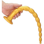 Sexy Toys Long Butt Plug With Strong Suction Cup, Silicone Sensuality Large Anal Plug Prostate Massage Anus Dilator Anal Ball For Beginner Advanced Men Women, Anal Plugs, Anal Beads, Silicone Dildo