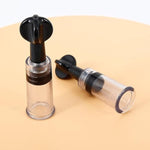 Adjustable Nipple Clamps Breast Clip And Body Ring Body Clamps Nipple Suckers Non-Piercing Chain Stainless Steel For Women Faux Body Jewelry (Black)