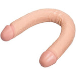 18.1 Inch Super Long Double Ended Dildo Vaginal Anal Play Flexible Realistic Double Head Dildo For Women Lesbian Couples