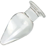 4.72 Inches Crystal Anal Plug Bum Plugs, Anal Expander Glass Prostate Massage Anal Trainer Large Anal Stimulation Sex Toy For Men Women Play