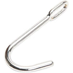 Anal Hook Restraint Bdsm Toys Smooth Metal Butt Plug Anal Plug Sm Anal Gay Sex Toys For Man And Woman Adult Flirting Games (Length:7 Inch/17.8 Cm, Silver)