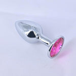 Pleasure Plugs, Pink Gem, Anal Plug (Small)