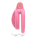 Chasity Cage Male Sissy Chastity Devices Lock Design Small Penis Cage Cock Cage Bdsm Toys For Couples Sex (Flat Ring)