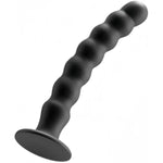 Silicone Anal Butt Plug Adult Sex Toys With Strong Bottom Suction Cups, Long Anal Beads Prostate Massage Anal Plug Anus Dilator Stimulator For Couples Women Men (S)