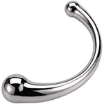 Double Head Anal Plug Stainless Steel Pleasure Wand Butt Plug For Male Female Couple Masturbation Stick Anal Sex Toy