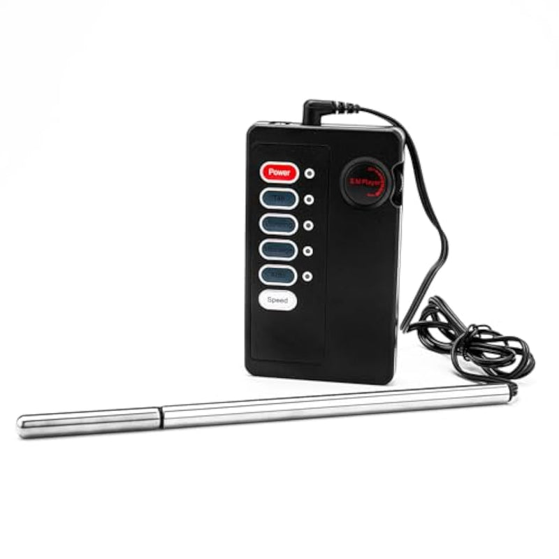 Urethral Sounds Stainless Steel Penis Plug Urethral Dilator Electric Shock Penis Plugmulti-Frequency Plug For Beginner Dilator Urethra For Couples Adult