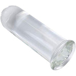 Large Long Glass Butt Plug Big Crystal Anal Plug Anal Masturbation Butt Expander Anal Sex Toy (Large)