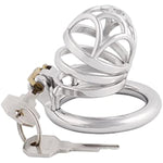 Male'S Stainless Steel Chastities Devices Lock Cage Trainer Kit For Men Clothing J0845 45Mm
