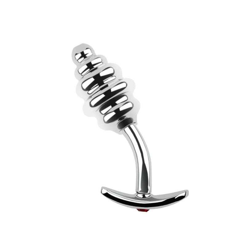 Anal Plug Butt Plug Prostate Massage G-Spot Dildo Anal Trainer Kit For Beginner Advanced Players Stainless Steel Bdsm Sm Sex Toys(M)