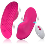 Remote Control Wearable Panty Vibrators,10 Vibration Modes Clitoral Nipple Vibrator,Adult Sex Toys For Women Or Couples Dildos Sex Machine (Rose Red)