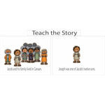 Joseph Felt Figures for Bible Flannel Board Stories Old Testament Set