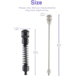 Sex Machine Adapters, Extension Rod And Spring Attachments For Ukulele Sex Machine With Ezfunlok Connector