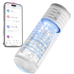 Max 2 Male Masturbator Sex Toys, Automatic Vibration Sex Machine Pocket Pussy With 360 Degree Contractions, Male Stroker Sucking Toys, 3D Realistic Pussy Pocket For Men'S Oral Sex Toy