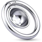 Stainless Steel Smooth And Light Men'S Desire To Escape Chastity Lock Short Chastity Lock Cage 55Mm