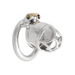 Men'S Chasity Device Stainless Steel Male Chastity Cage Lock For The Best Men Companion J2145 45Mm