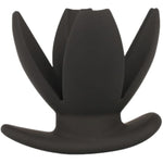 Silicone Hollow Anal Butt Plug: Hollow Tunnel Anal Plug Anal Trainer Silicone Four Petal-Shaped Anus Dilator Anal Expanding Stimulator For Men Women Couples