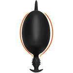 In-Depth Anal Plug With Massage Particles Super Long Silicone Inflatable Anal Expander Sex Toy