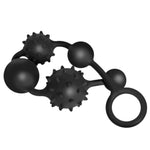 Silicone Anal Beads Butt Plug With Safe Pull Ring Design Flexible Anal Plug Anal Chain Anal Sex Toys Adult Sex Toys For Women Men And Couples (5 Beads)