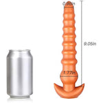 Super Long Anal Beads, Liquid Silicone Thread Anal Plugs G-Spot Dildo Vaginal Stimulation Prostate Massage For Men Women Couple (S)