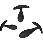 3 Pcs Anal Trainer Silicone Anal Training Kit Wearable Butt Plug With Safe Flared Base Adult Sex Toys For Beginners Advanced Men Women Couples