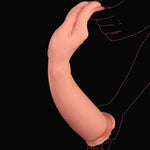 15" Fist Dildo,Realistic Lifelike Hand Dildos,Silicone Huge Anal Plug For Anal Stretching,Extra Large Fisting Dildo Anal Dilator With Strong Suction Cup,Adult Sex Toy For Women Men (Palm)