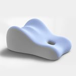 Couples Butt Cushion For Pregnant Women Furniture Pillow Pillowcase Suitable For Home Use, Ideal For Sitting And Lying, Foam Pillow Modern And Simple Style - Blue V1