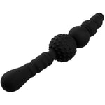 Silicone Anal Plug G-Spot Stimulator Anal Beads Prostate Massage Butt Plug Sex Toy,Anal Beads Silicone Anal Butt Plug With Safe Handle And Particles G-Spot Massager For Men Women(Style 1)