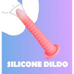 7.5 Inch Silicone Dildo Soft Anal Dildo With Strong Suction Cup For G Spot Vaginal Anal Stimulation, Beginner Fantasy Slim Dildos For Women Men, Pink Dildos Adult Sex Toys For Couples Gay Lesbians