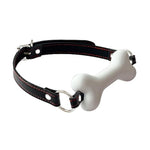 Dog Bone Mouth Gag White Pet Bone Bite Ball Gag Adjustable Bondage Bdsm Fetish Slave Restraints Sex Toys Slave Sm Game For Lover Couple