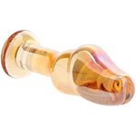 The Tip Glass Butt Plug With Lube 1Oz | Glass Sex Toys | Butt Plugs | Anal Plugs | Prostate Massage