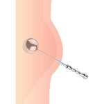 Anal Prostate Massage Stick Anal Hook Butt Plug Training Trainer G Spot Massager Stimulator Metal Wand With Handle Anal Dildo Masturbation Wand Sex Toys For Women Men Couples