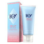 Water-Based Personal Lubricant for Women - Fragrance-Free, 2 Oz Blue Jelly