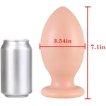 Huge Anal Plug Sex Toy - Huge Butt Plug Dildo Anus Dilator Large Butt Plug Trainer Prostate Massage Anal Ball Sex Toy For Men Women (Skin)