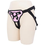 Female Dildo Wearable Pants Les Sex Harness Sex Toys With O-Rings For Couples, Strap-On Dildo Pants, Lesbian Straps Trousers For Butt Plug (Pink)