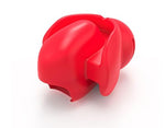 Ball Gag Silicone Soft Mouth Sex Balls with Adjustable Bondage Strap Ballgag for SM Adult Fetish Restraint Kit (Red)