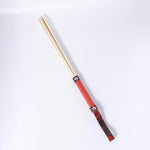 Bdsm Wooden Spanking Paddle 40Cm/15.7In Bondage Whip For Sex Play Leather Handle Flogger Bondage Discipline For Adult Bedroom (Red)