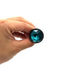 Anal Bead Plug Grey Metal Adult Sex Toys (Large)