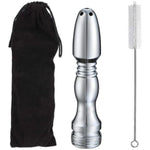 Shower Douche Enema Kit, 6 Holes Deep Shower Douche Cleaning System,Shower Enema System With Brush ?Velvet Storage Bag