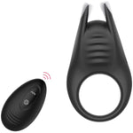 Vibrating Cock Ring With Rabbit Design, Adjustable Penis Ring With 10 Vibrate Modes, Silicone Male Sex Toys For Adults Solo Couple