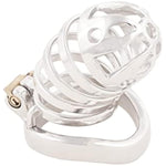 Stainless Steel Long Cock Cage Stealth Lock For Sm Penis Exercise Sex Toys J3555 55Mm