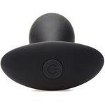 Rooster Rumbler Large Vibrating Silicone Butt Plug For Men, Women, & Couples. 3 Speeds & 4 Modes Of Rumbling Vibration Premium Silicone Butt Plug, 1 Piece, Large, Black.