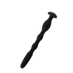 Silicone Short Urethral Catheter Urethral Sounds Metal Penis Plug Dilator Masturbation Urethral Plug Exercise Expanding Massage Props Rod