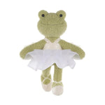 Ballet Frog Stuffed Animals For Kids, Soft Cute Plush Toys For Baby Girl And Boy, Fluffy Ballet Frog