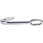 Anal Hook Restraint Bdsm Toys Smooth Metal Butt Plug Anal Plug Sm Anal Gay Sex Toys For Man And Woman Adult Flirting Games (Length:7 Inch/17.8 Cm, Silver)