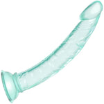 9.4 Inch Extended Dildo G Spot Stimulation Dildos With Powerful Suction Cup For Hands-Free Play Anal Adult Sex Toy For Women Men And Couple (Green)