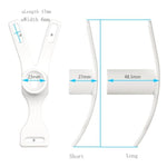 Chastity Cage Device With Chastity Cage Strap, Male Inverted Negative Chastity Cage, Sm Inverted Chastity Clip Penis Clip, Sissy Negative Lock Sex Toys, Flat Penis Cage Sex Toys-A206 (Clear, Short)