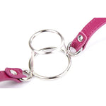 Bondage Training Tool Adult Sex Toys Sex Tool Double Ring Flirting Open Mouth Device Mouth Flail Mouth Plug Ball Deep Throat Black Red