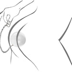 Anal Ball Plugs Large Glass Butt Plugs With Metal Safety Chain Anus Dilator Anal Sex Toys For Advanced Women Men (Xxl)